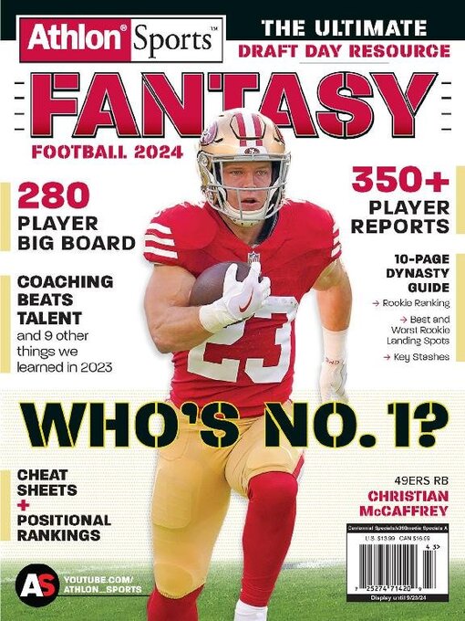 Title details for Athlon Sports Fantasy Football Preview 2024 by A360 Media, LLC - Available